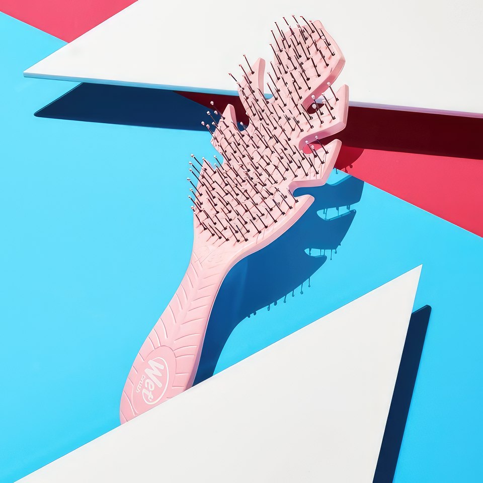 Wet Brush BIODEGRADEABLE DETANGLER - PINK