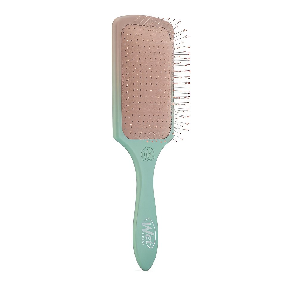 Wet Brush PADDLE DETANGLER - FEEL GOOD OMBRE - SEAFOAM