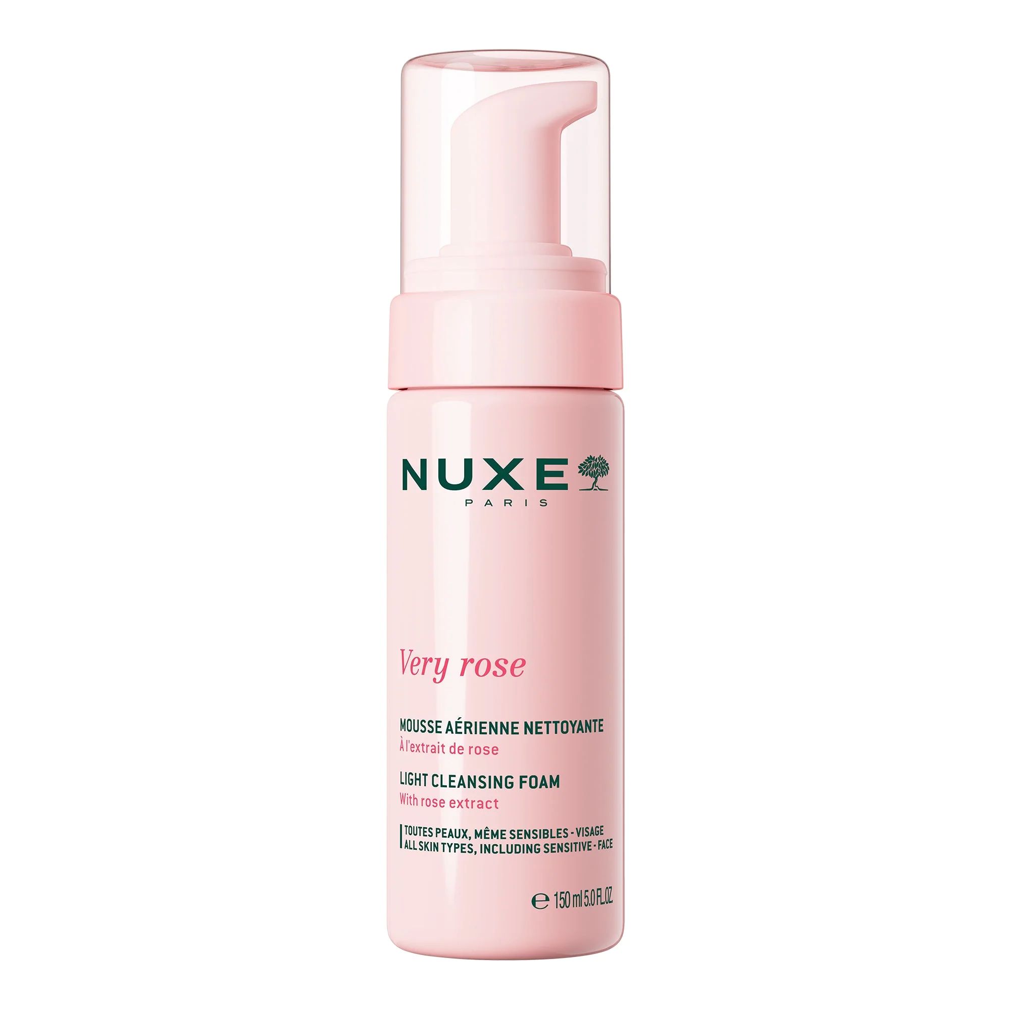 NUXE VERY ROSE Lagana pena za čišćenje lica 150ml