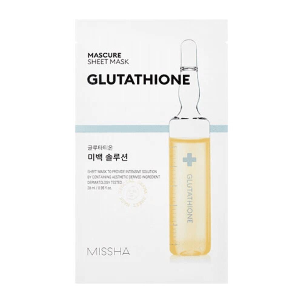 Mascure Sheet Mask Glutathione 28ml*1ea