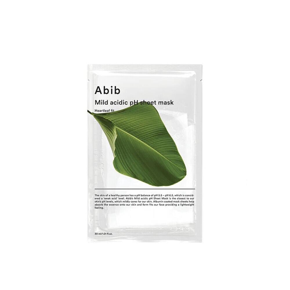 Mild Acidic Ph Sheet Mask Heartleaf Fit 1ea