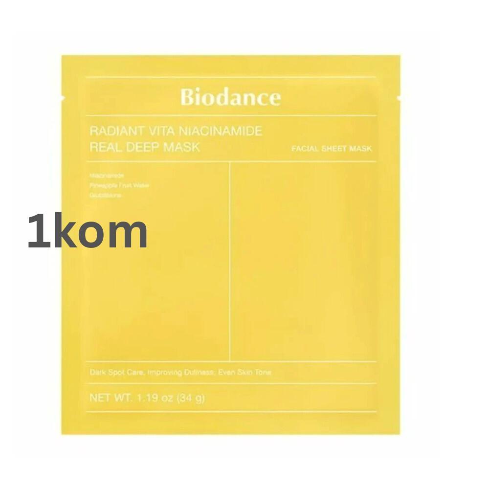 Radiant Vita Niacinamide Real Deep Mask 1ea