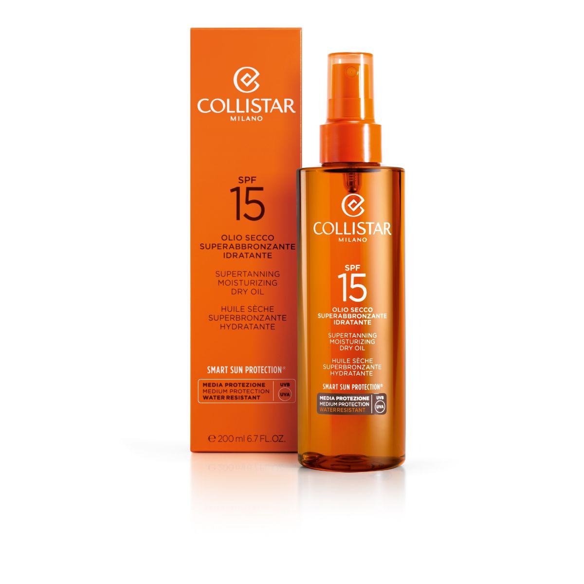 Supertanning Moisturizing Dry Oil SPF 15, water resistant