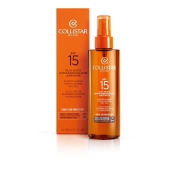 Supertanning Moisturizing Dry Oil SPF 15, water resistant 200 ml