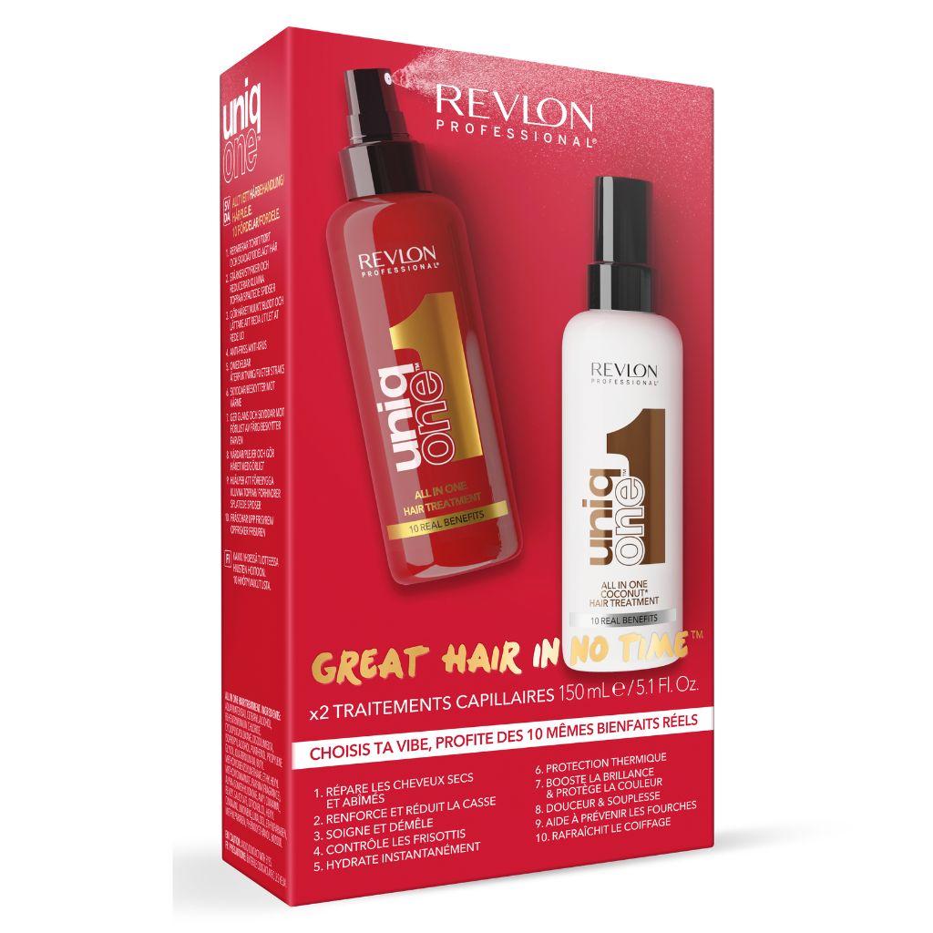 Revlon Professional UNIQONE duo pack limited edition classic & coconut