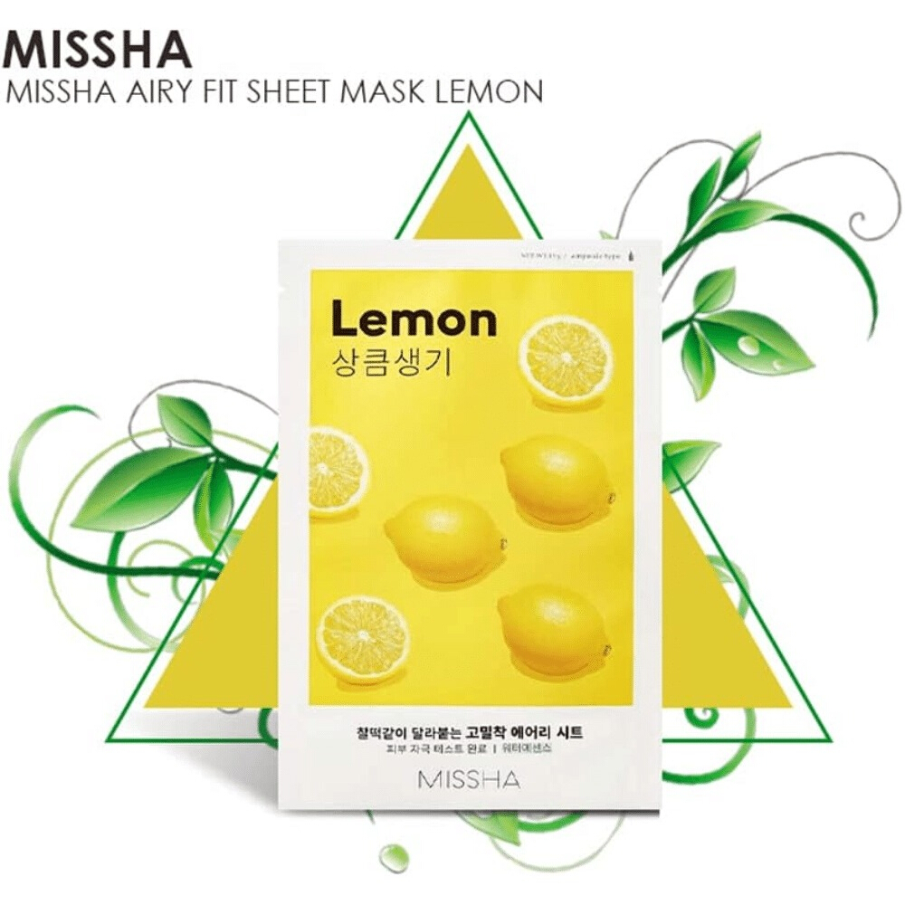 Airy Fit Sheet Mask Lemon