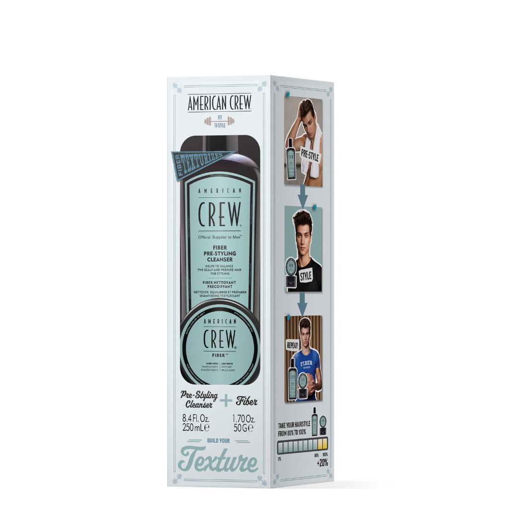 American Crew Fiber duo gift set