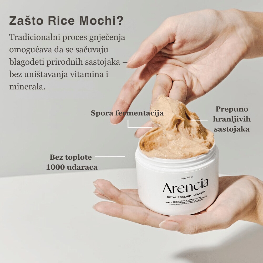 Calendula Rice Mochi Cleanser 120g