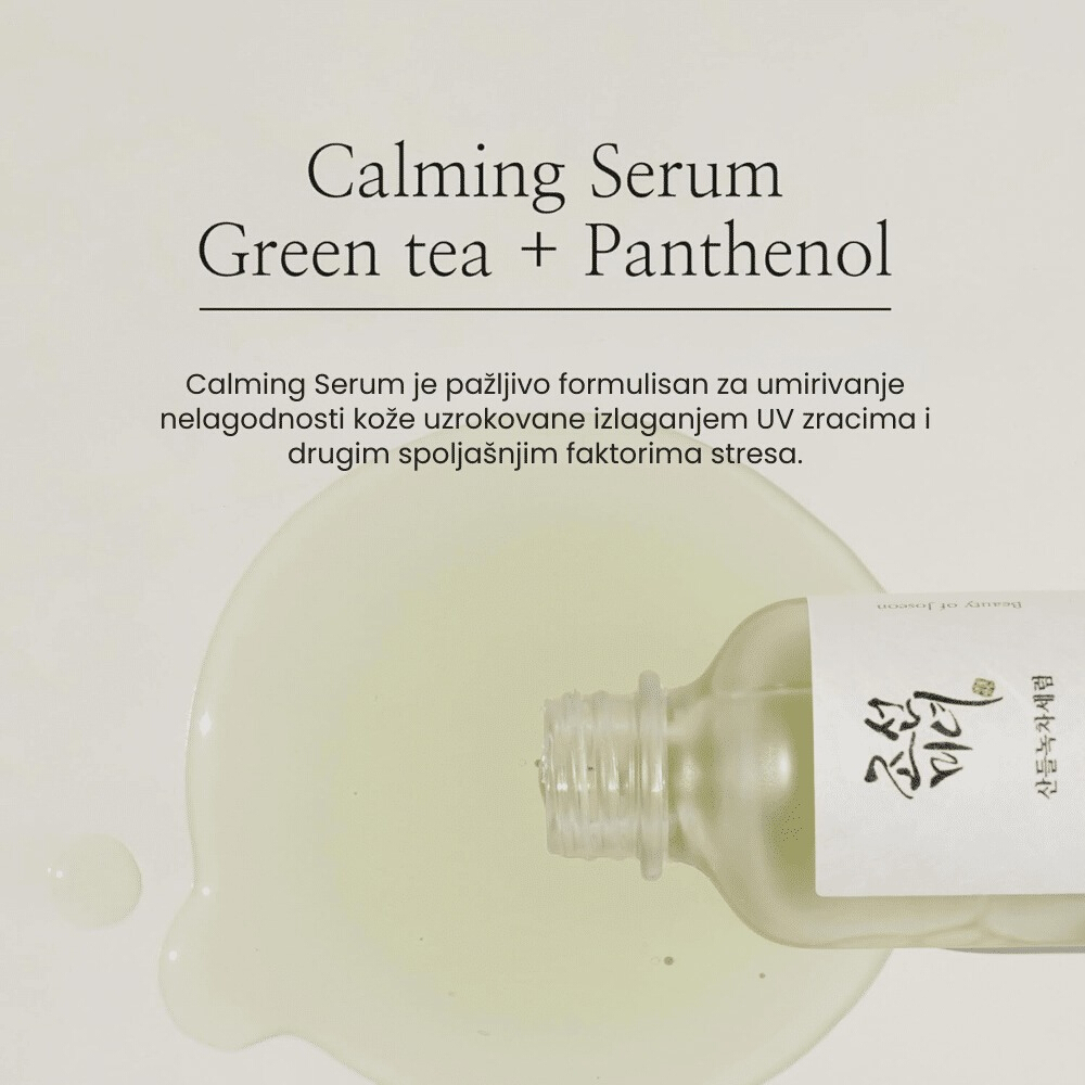 Calming serum : Green tea + Panthenol 30ml