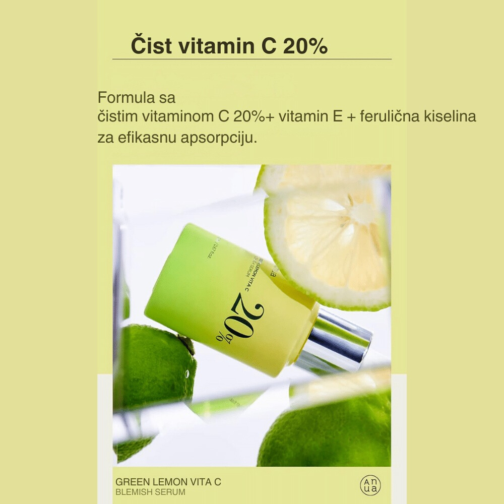 Green Lemon Vitamin C Blemish Serum 20ml