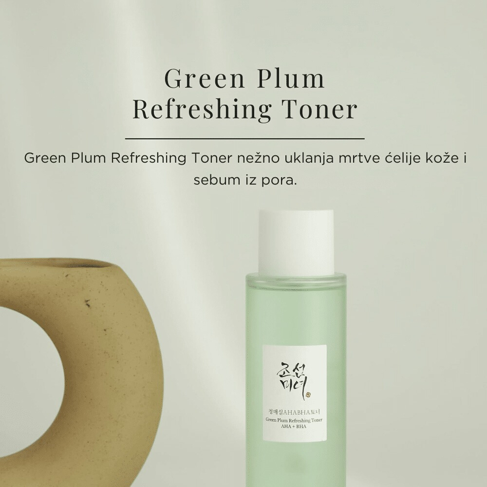 Green plum refreshing toner : AHA + BHA (150ml)