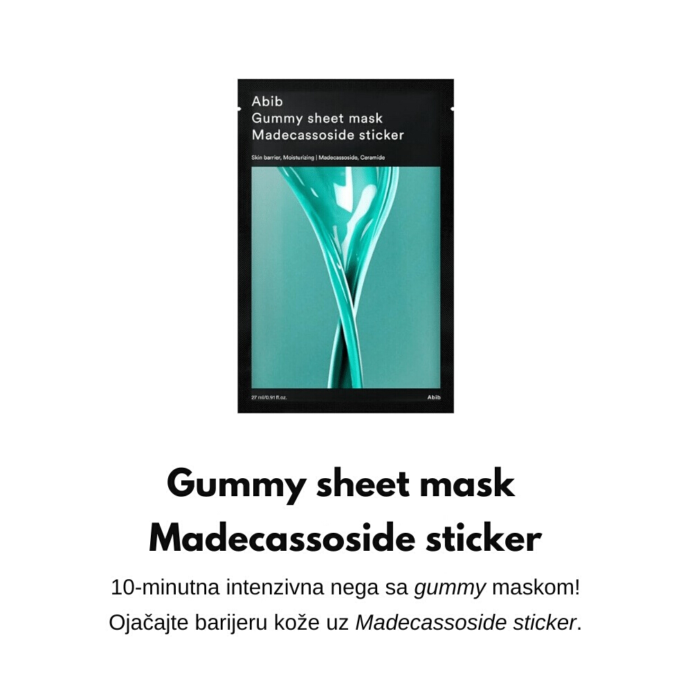 Gummy Sheet Mask Madecassoside Sticker