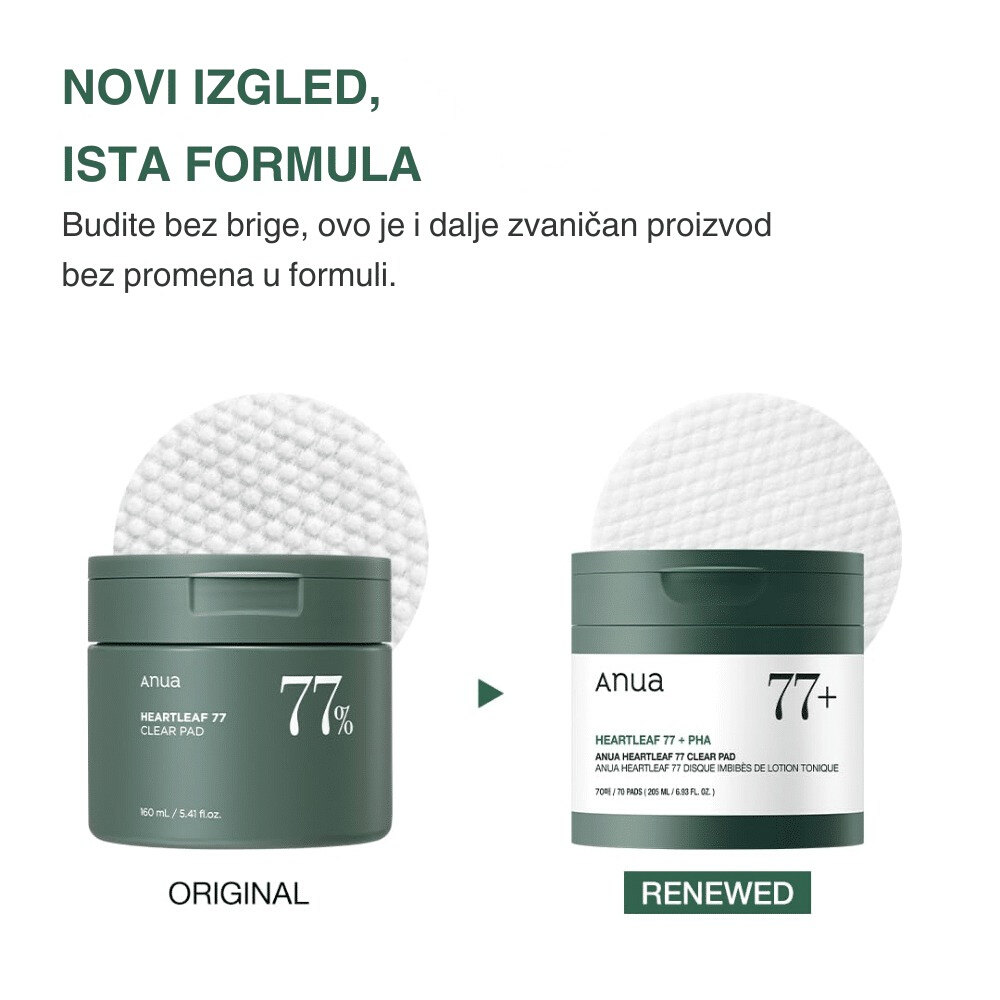 Heartleaf 77% Toner Pad