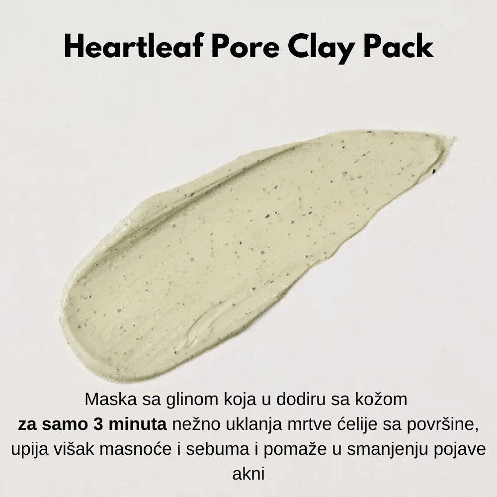 Heartleaf Pore Clay Pack 100ml