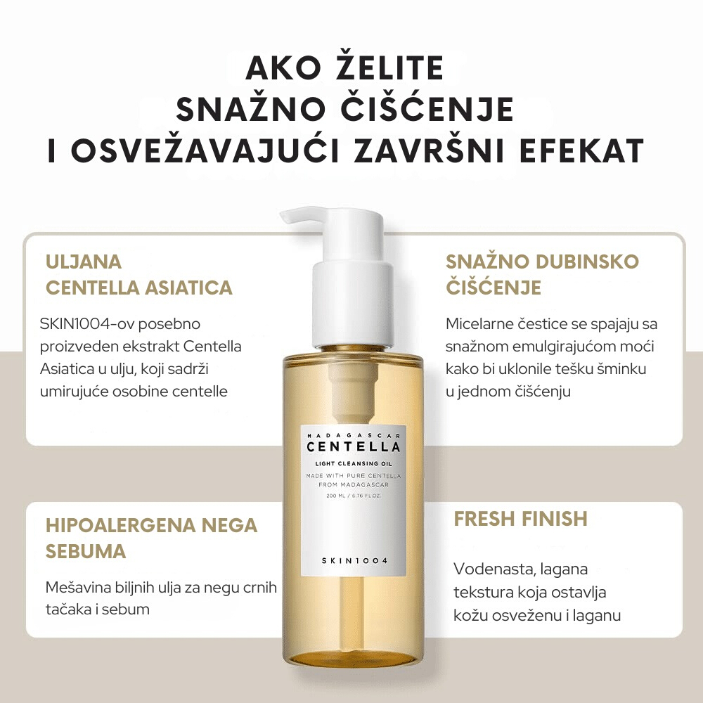 Madagascar Centella Light Cleansing Oil 30ml