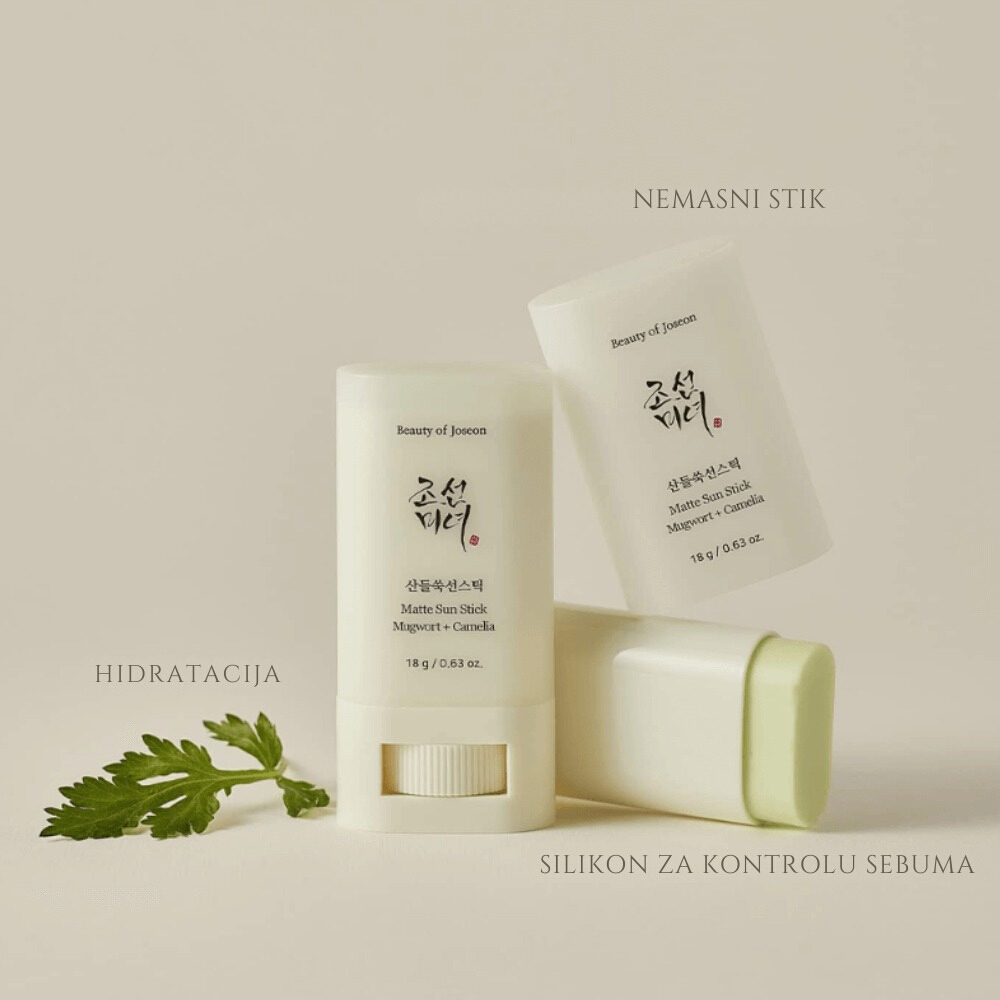 Matte sun stick : Mugwort + Camilia  18g