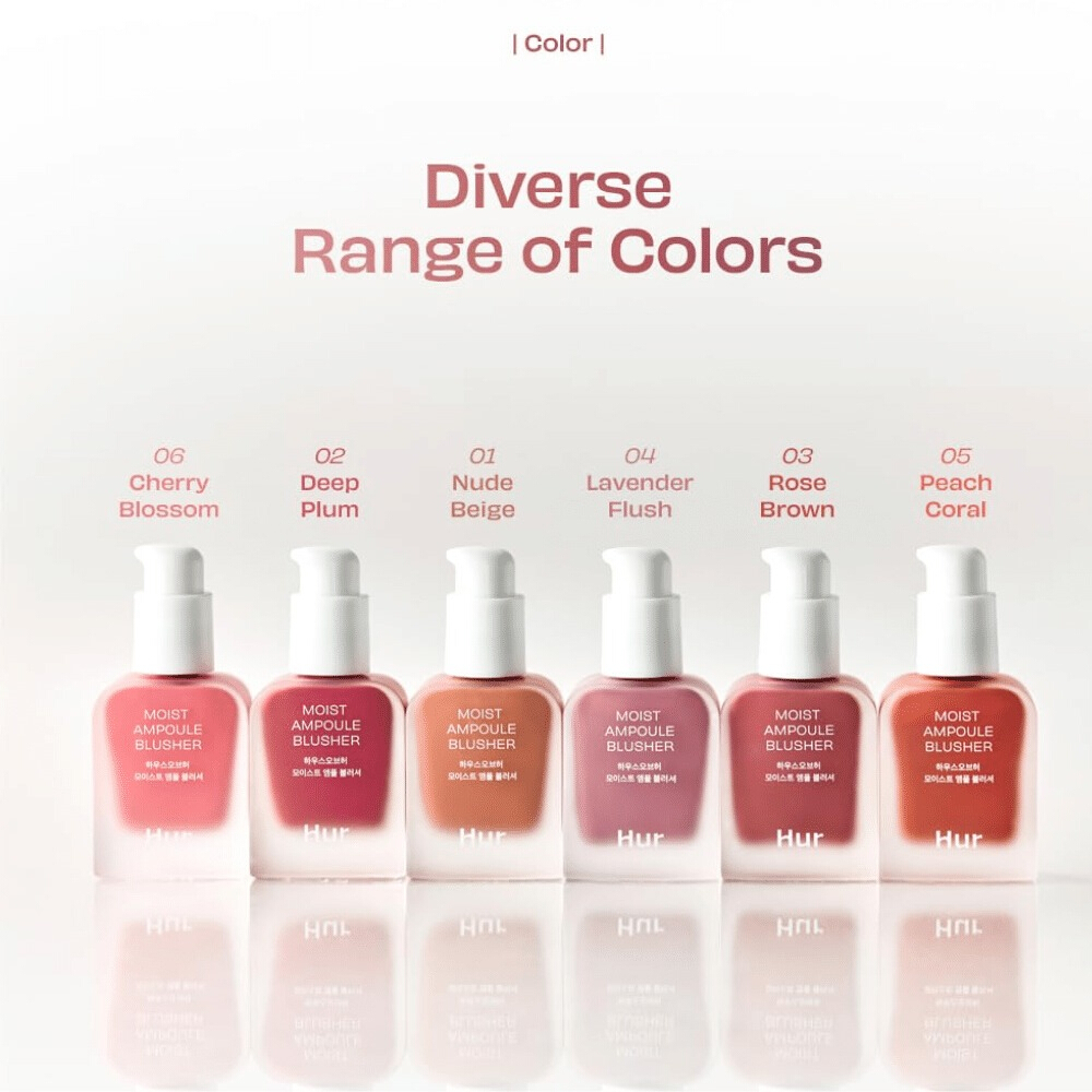 Moist Ampoule Blusher #Nude Beige 10ml
