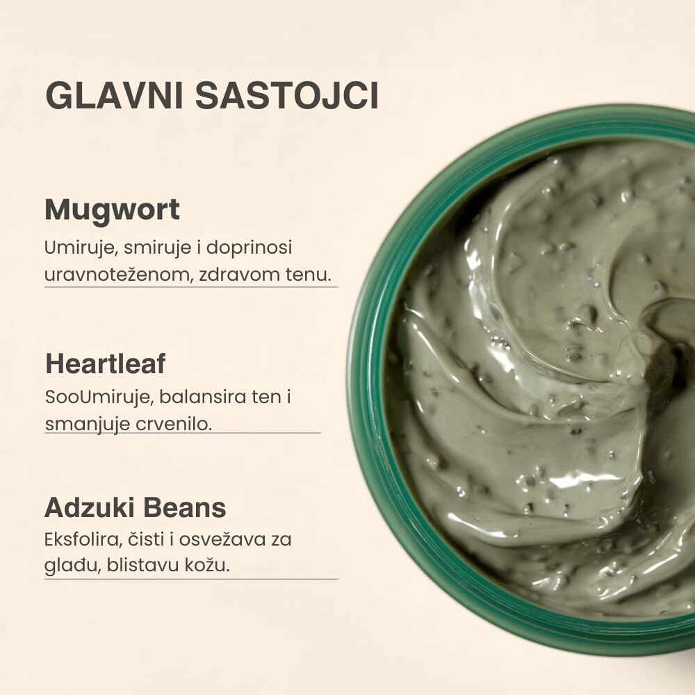 Mugwort Pore Clarifying Wash Off Pack 100ml