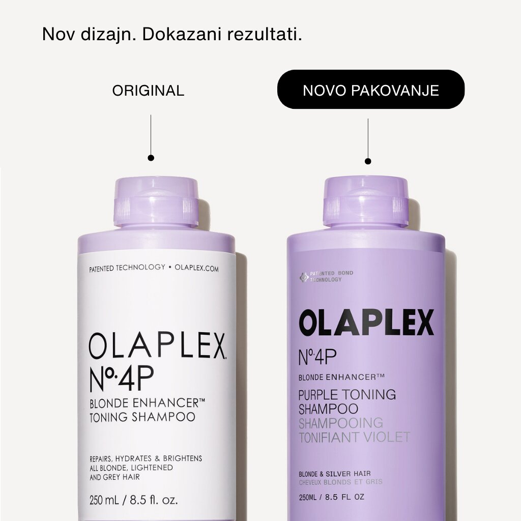 Olaplex No. 4P blonde enhancer purple toning shampoo 250 ml