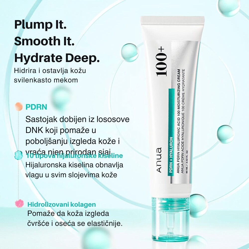 PDRN Hyaluronic Acid 100 Moisturizing Cream 60ml