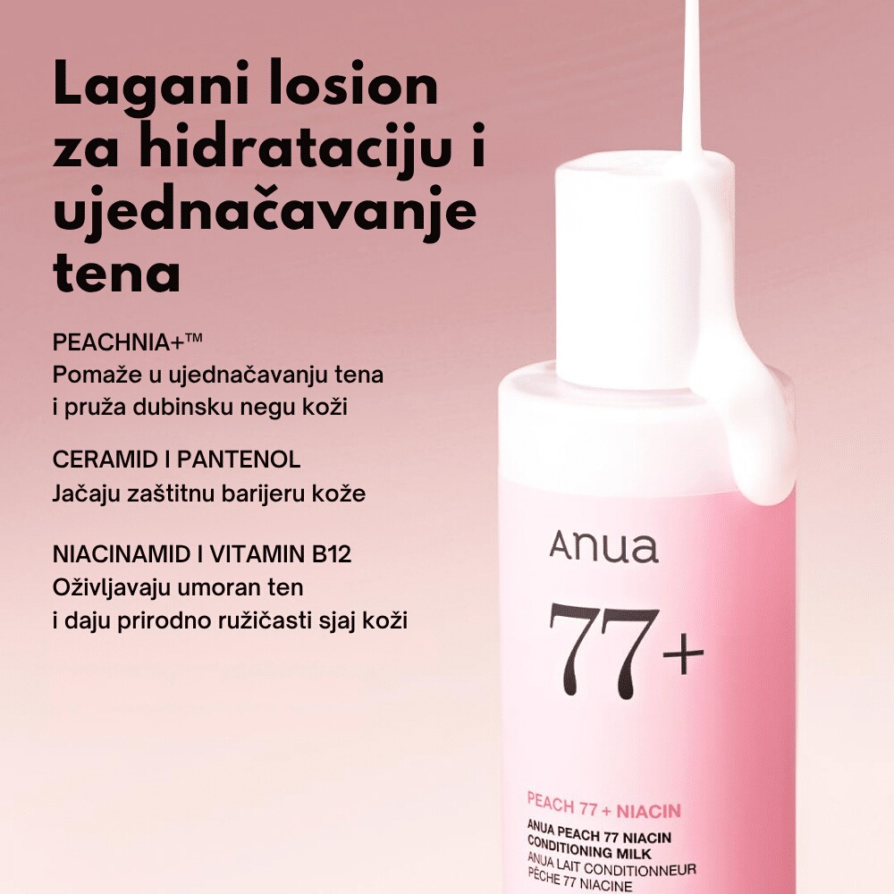 Peach 77 Niacin Conditioning Milk 150ml