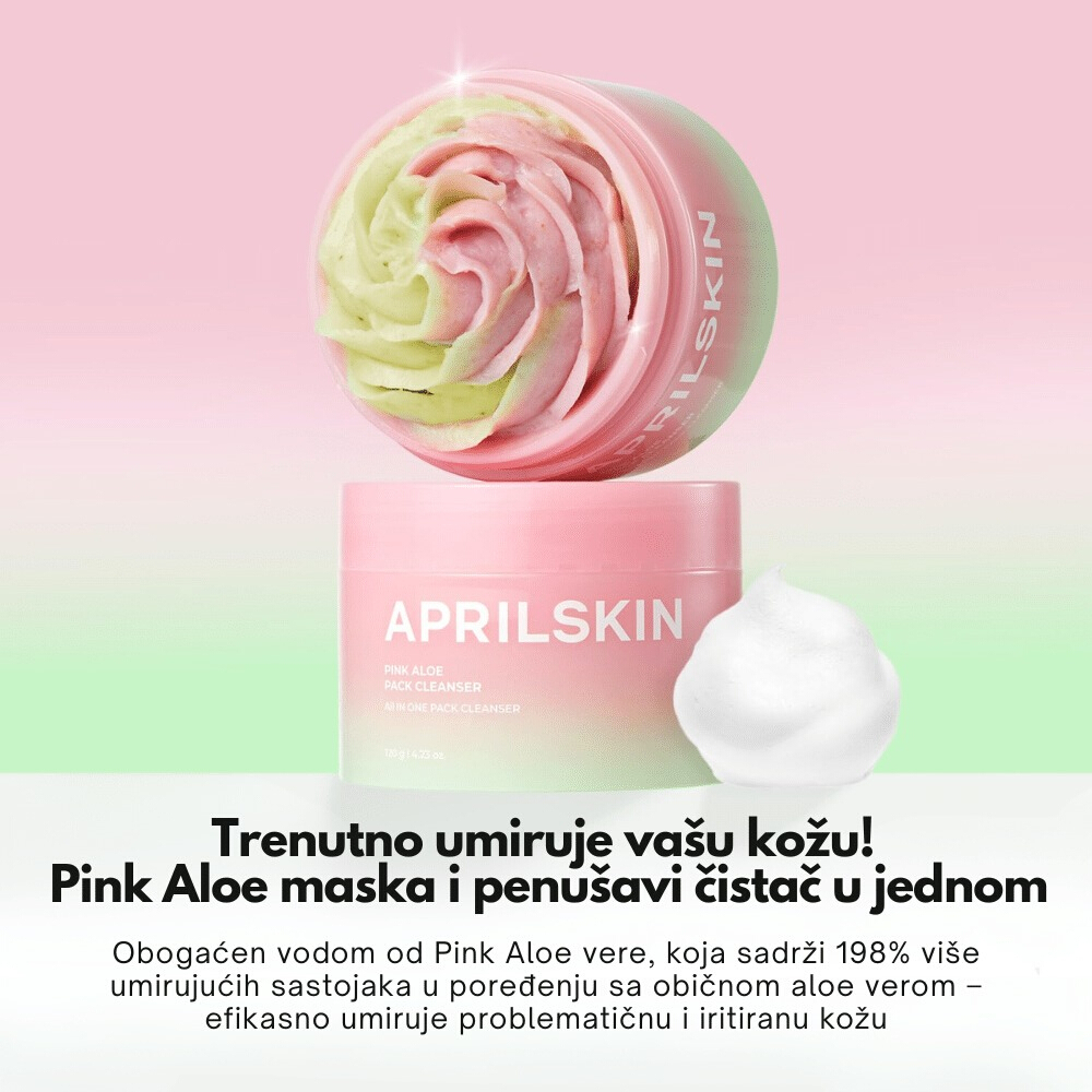 Pink Aloe Pack Cleanser 120g