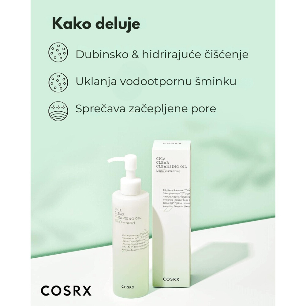 Pure Fit Cica Clear Cleansing Oil 200ml