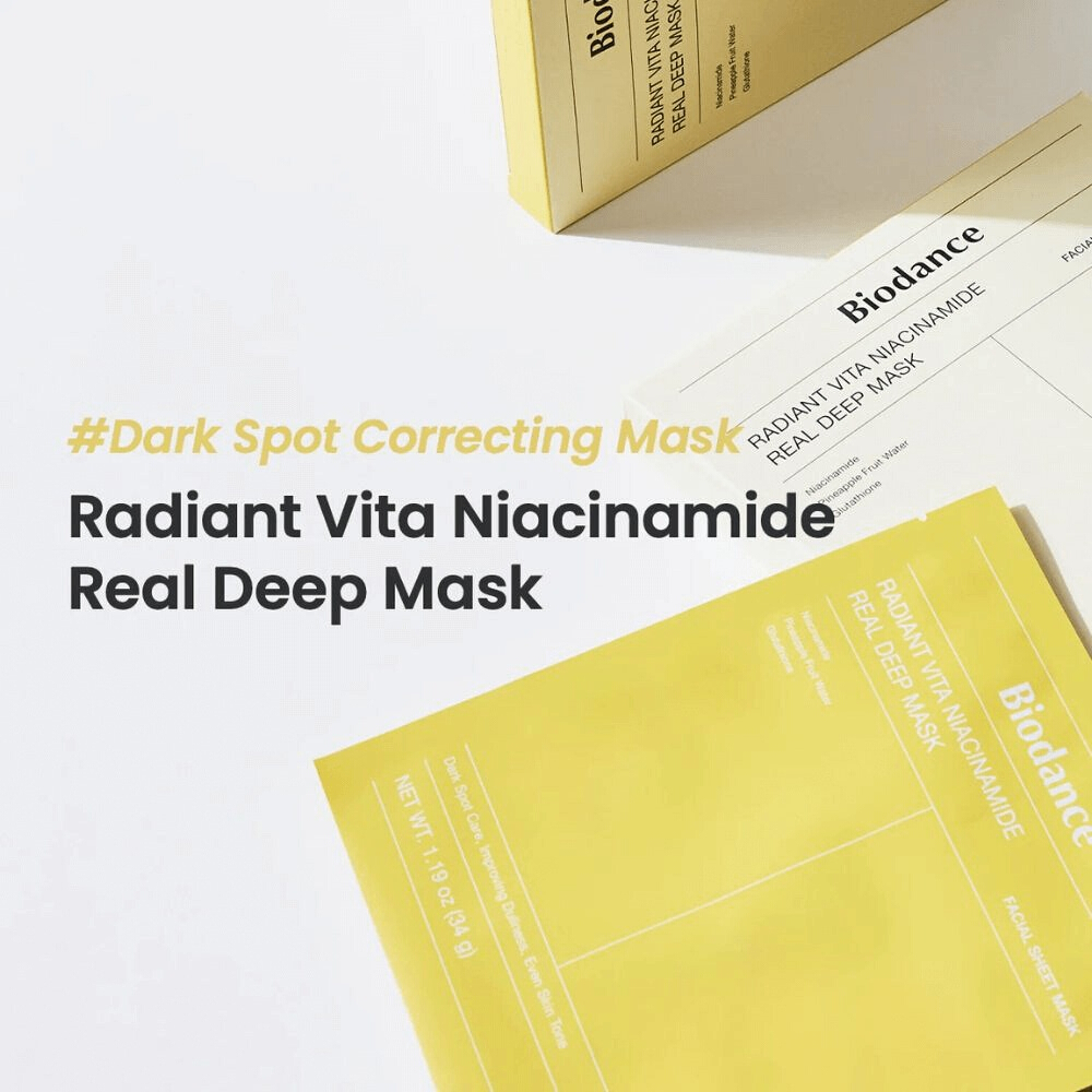 Radiant Vita Niacinamide Real Deep Mask 1Box (34g*4ea)