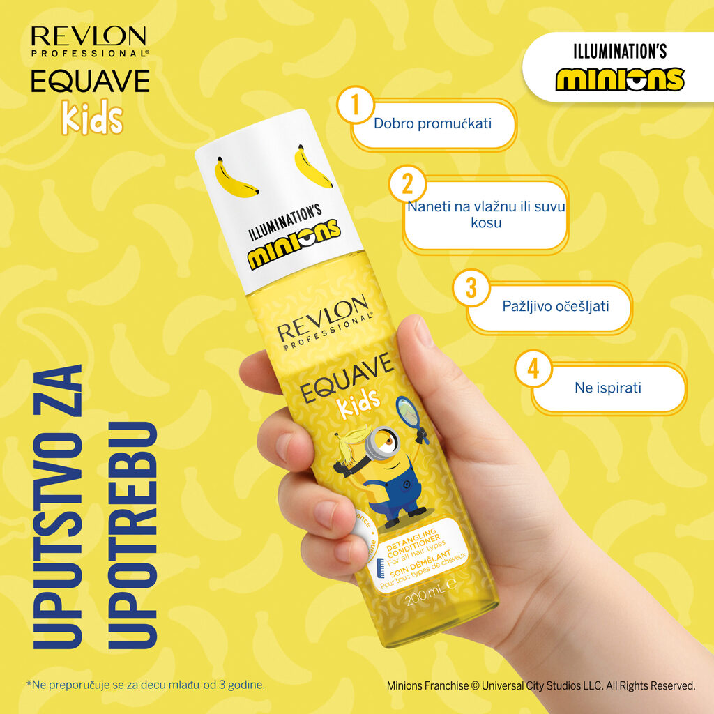 Revlon Professiona Equave Kids Minions Detangling Conditioner 200ml