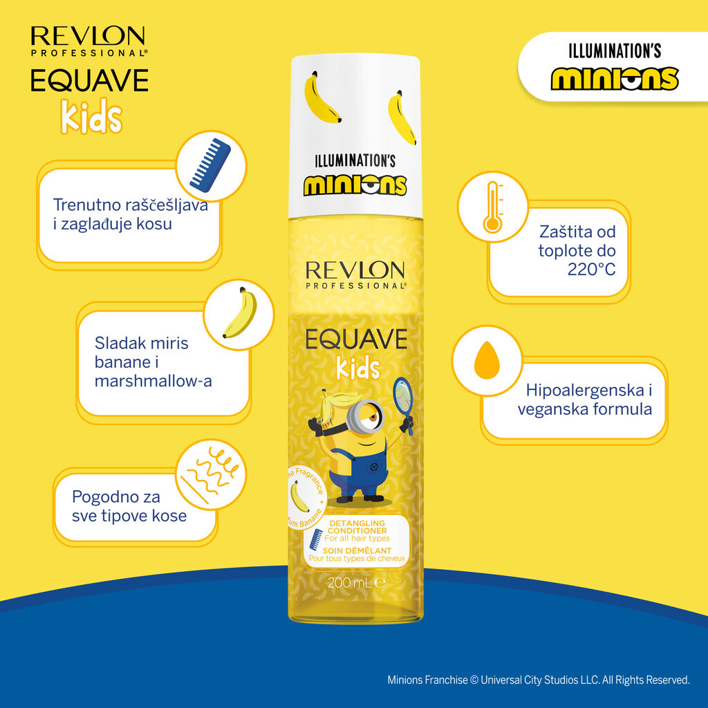 Revlon Professiona Equave Kids Minions Detangling Conditioner 200ml