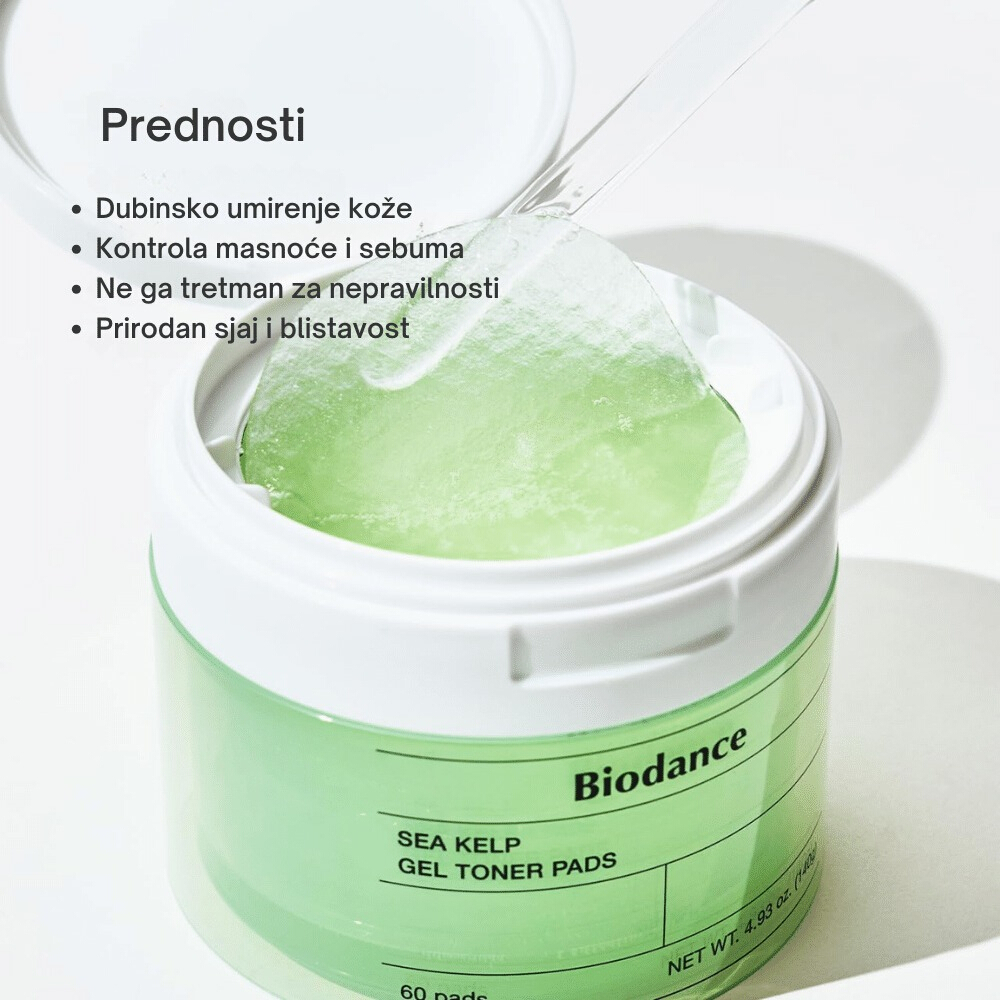 Sea Kelp Gel Toner Pad 60ea