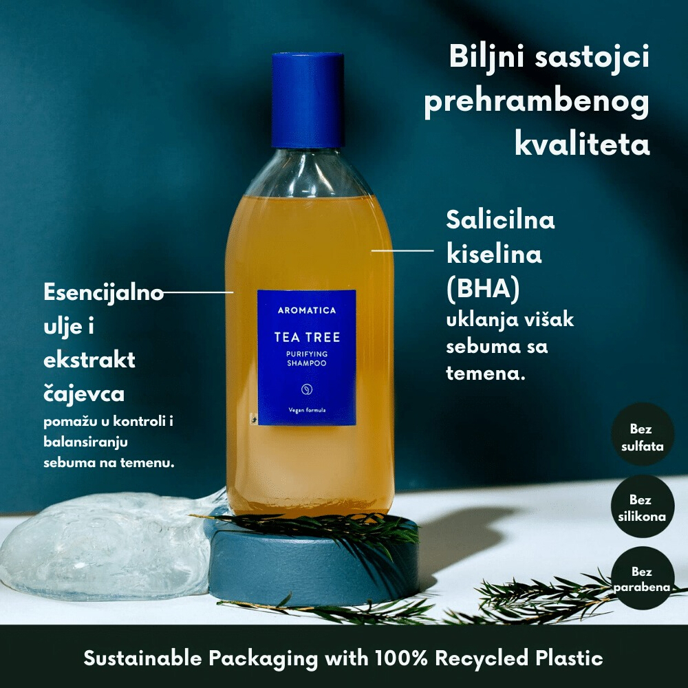 Tea tree Purifying Shampoo 400ml