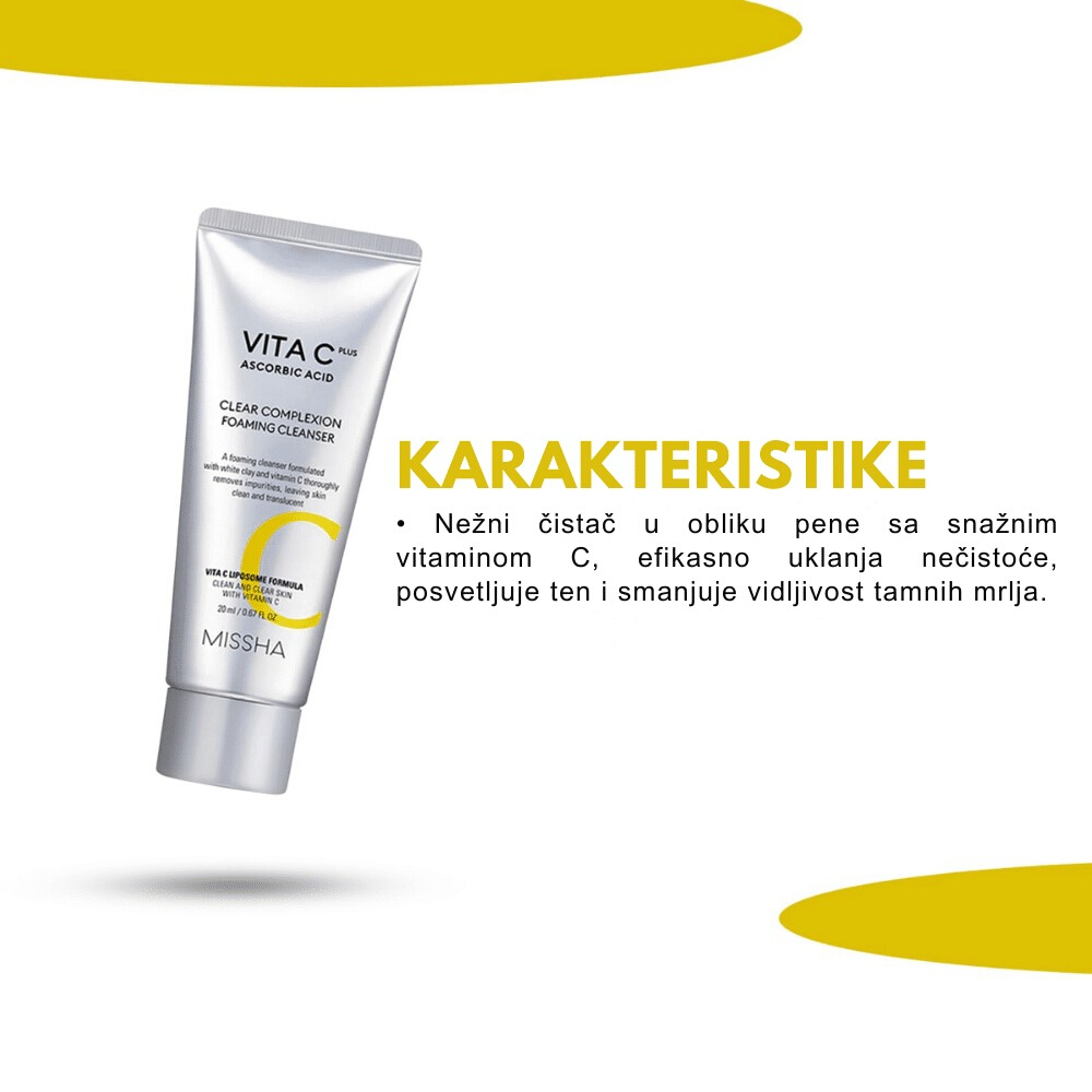 Vita C Plus Clear Complexion Foaming Cleanser 120ml