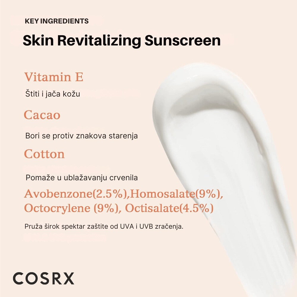 Vitamin E Vitalizing Sunscreen SPF 50+ 50ml