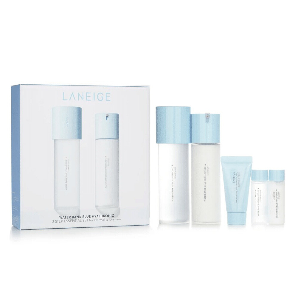 Water Bank Blue Hyaluronic 2-Step Essential Set - 2 Types
